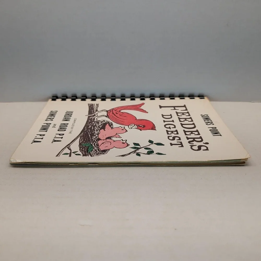 Feeder's Digest Community Cookbook Jordan Road PTA‎ Somers Point NJ 1969